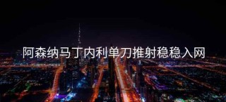 阿森纳马丁内利单刀推射稳稳入网